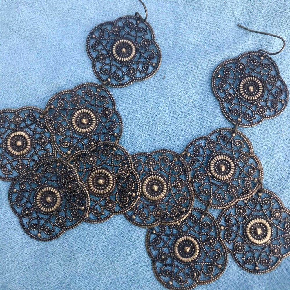 Boho Filigree Earrings